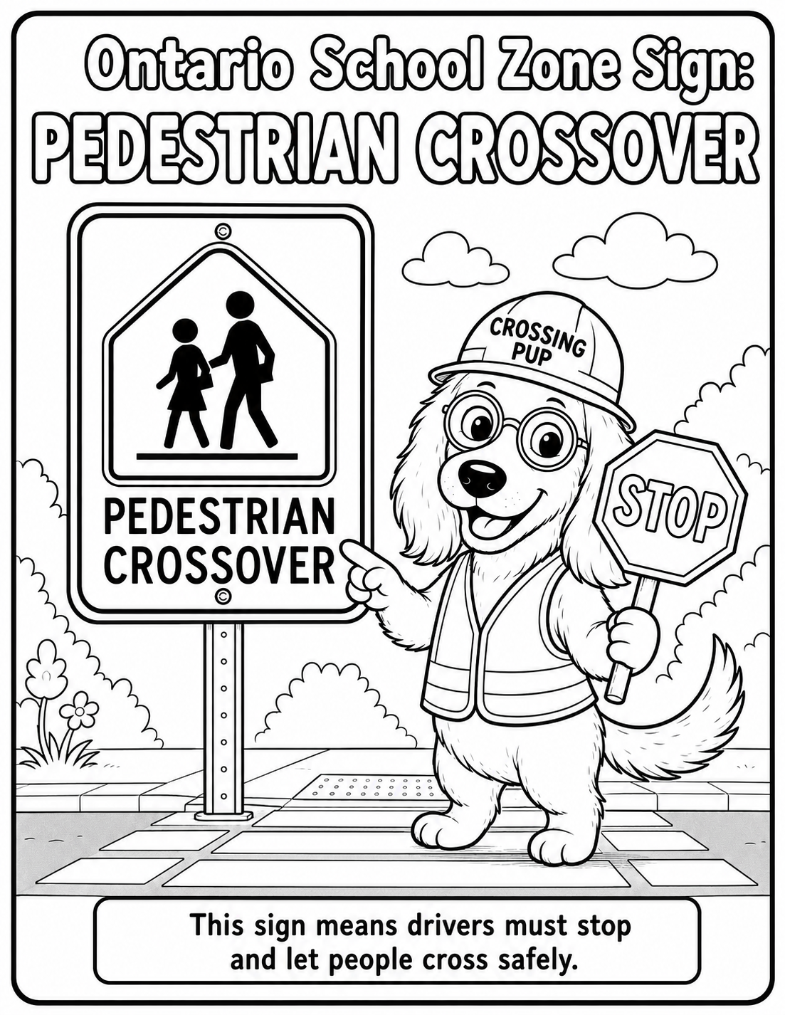 Toby colouring page 21